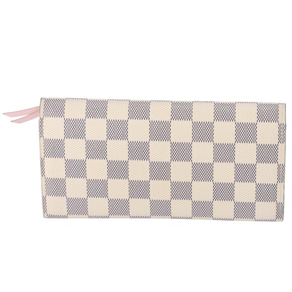 Louis Vuitton Emilie Envelope Wallet Damier Azur Canvas - Picture 2 of 6